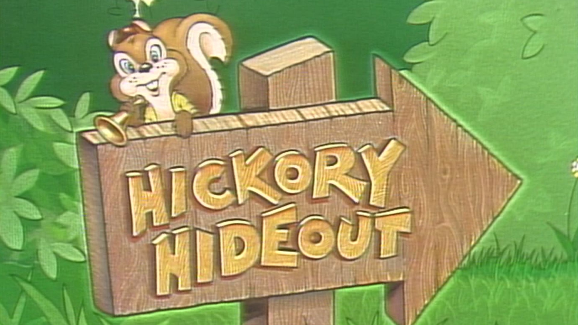 Take a peek back at the iconic 'Hickory Hideout' theme song to the popular children's show.