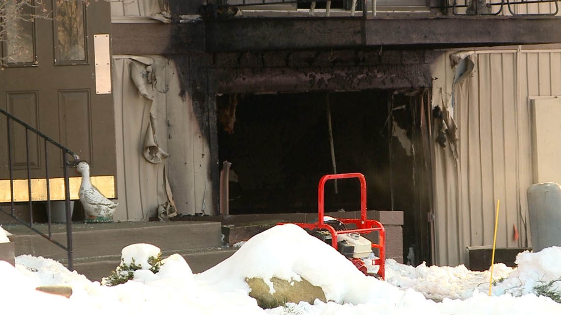 Apartment fire in North Royalton
