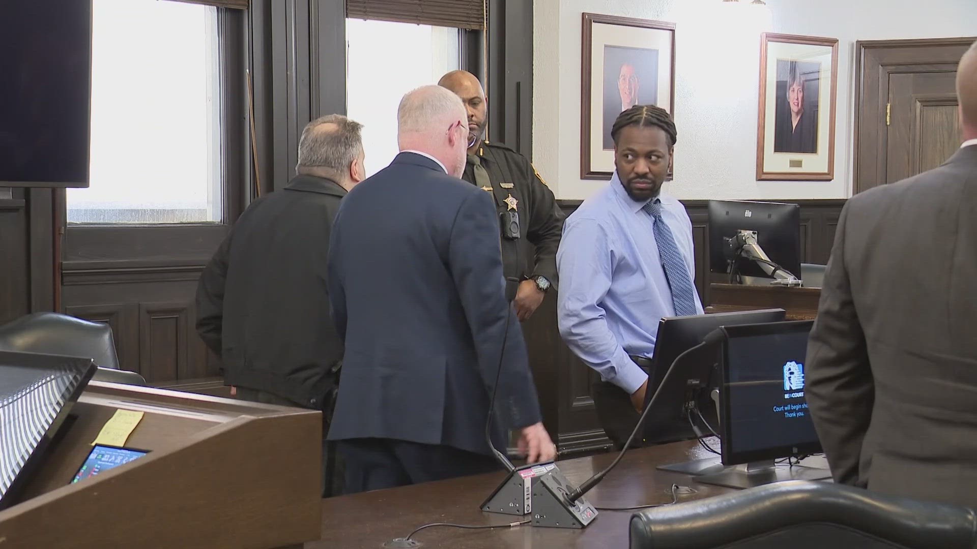 Jurors did find Kinard not guilty of murder in the death of George 'Geo' Jensen on I-76 in Norton back on May 17, 2023. He will be sentenced on April 12.