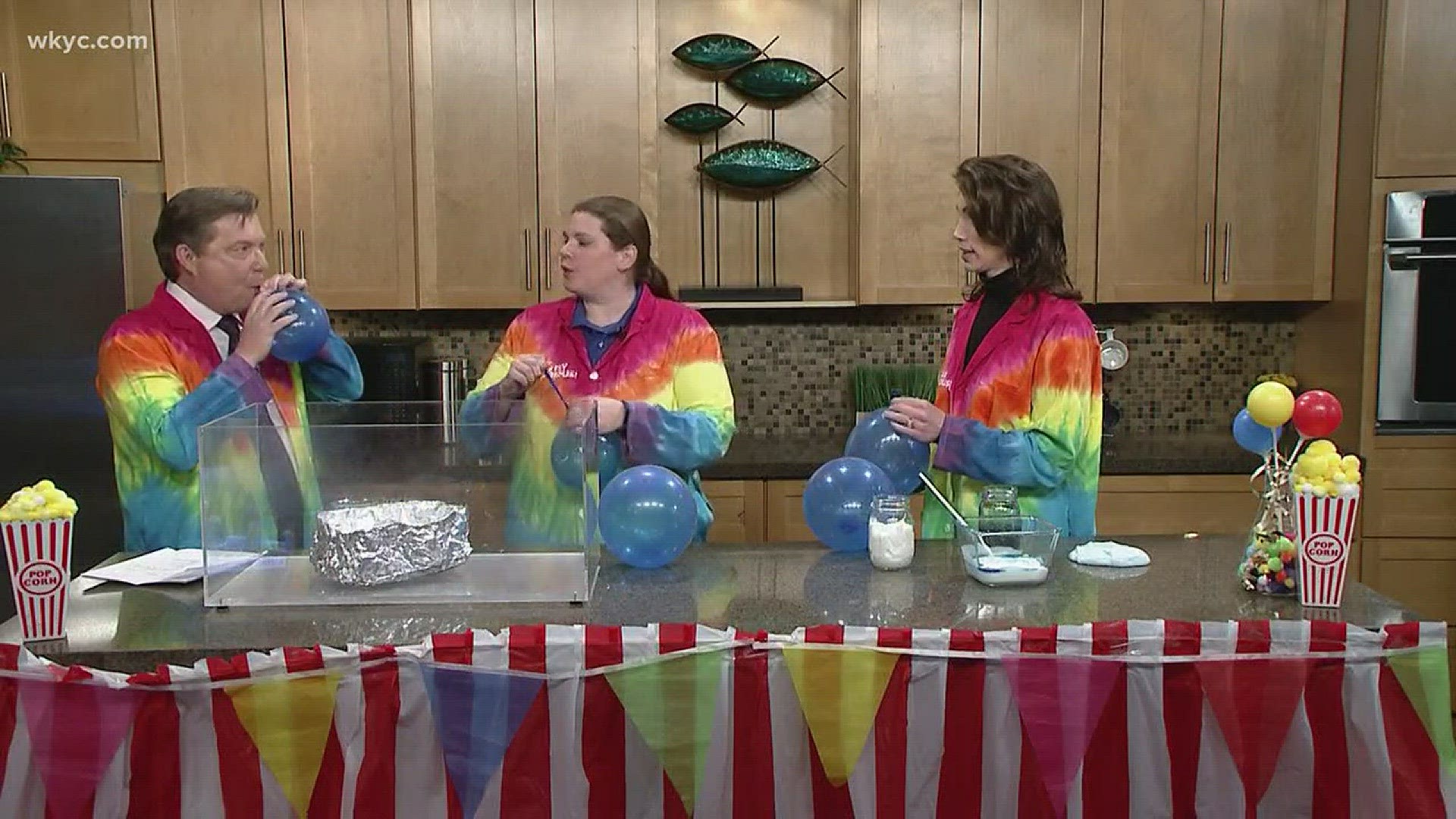 The Great Lakes Science Center visited Donovan Live! to showcase their Curiosity Carnival, and Jimmy and Betsy found their voices.