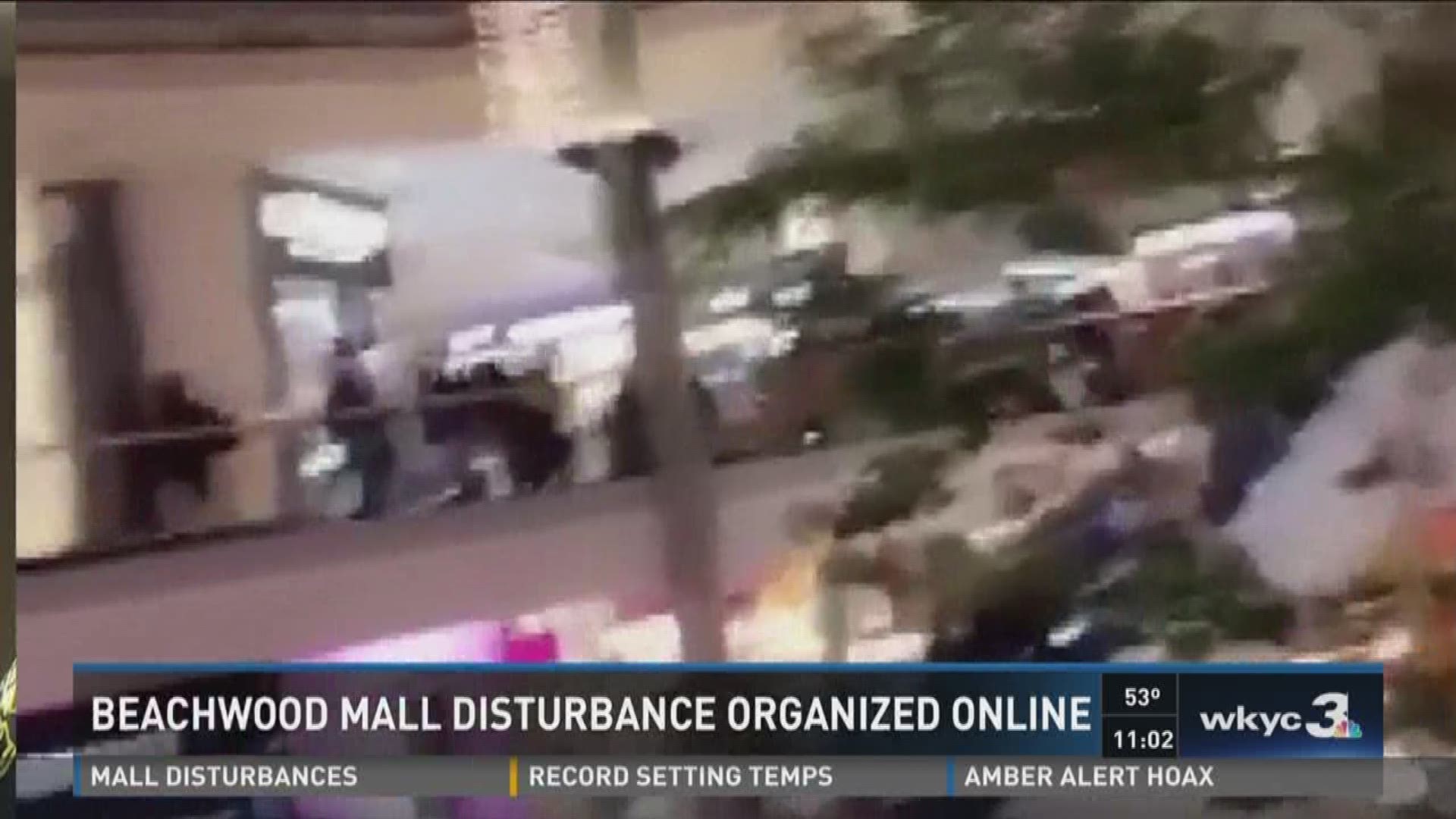 Beachwood Mall disturbance organized online