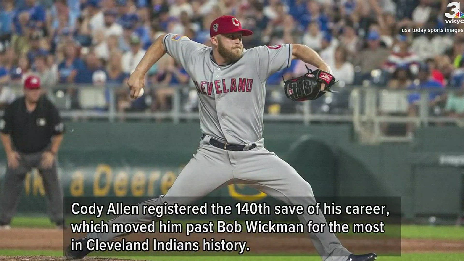 Cody Allen grateful for faith of Cleveland Indians organization