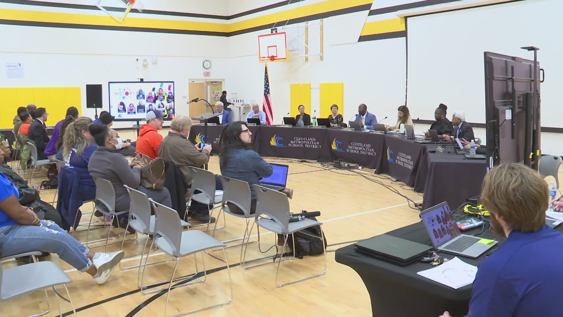 Frustrated parents and teachers voiced their concerns over certain cuts laid out in the proposed plan during Tuesday night's meeting.