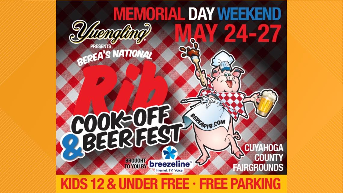 When is Berea's National Rib CookOff?