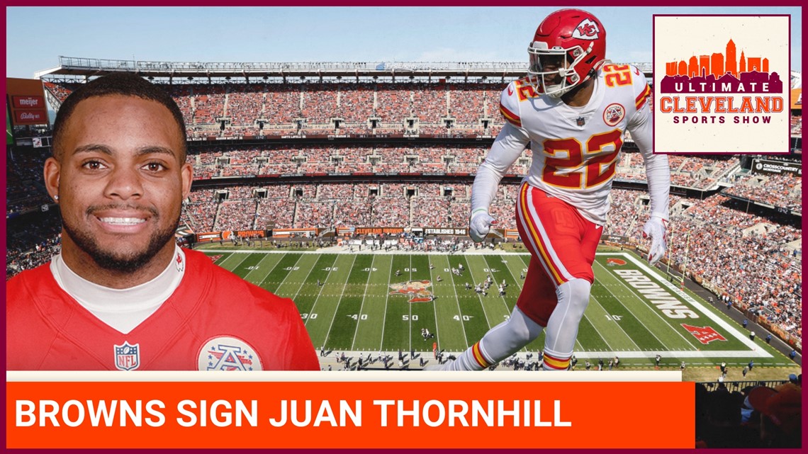 Browns new sheriff Juan Thornhill flashing Super Bowl credentials –  News-Herald