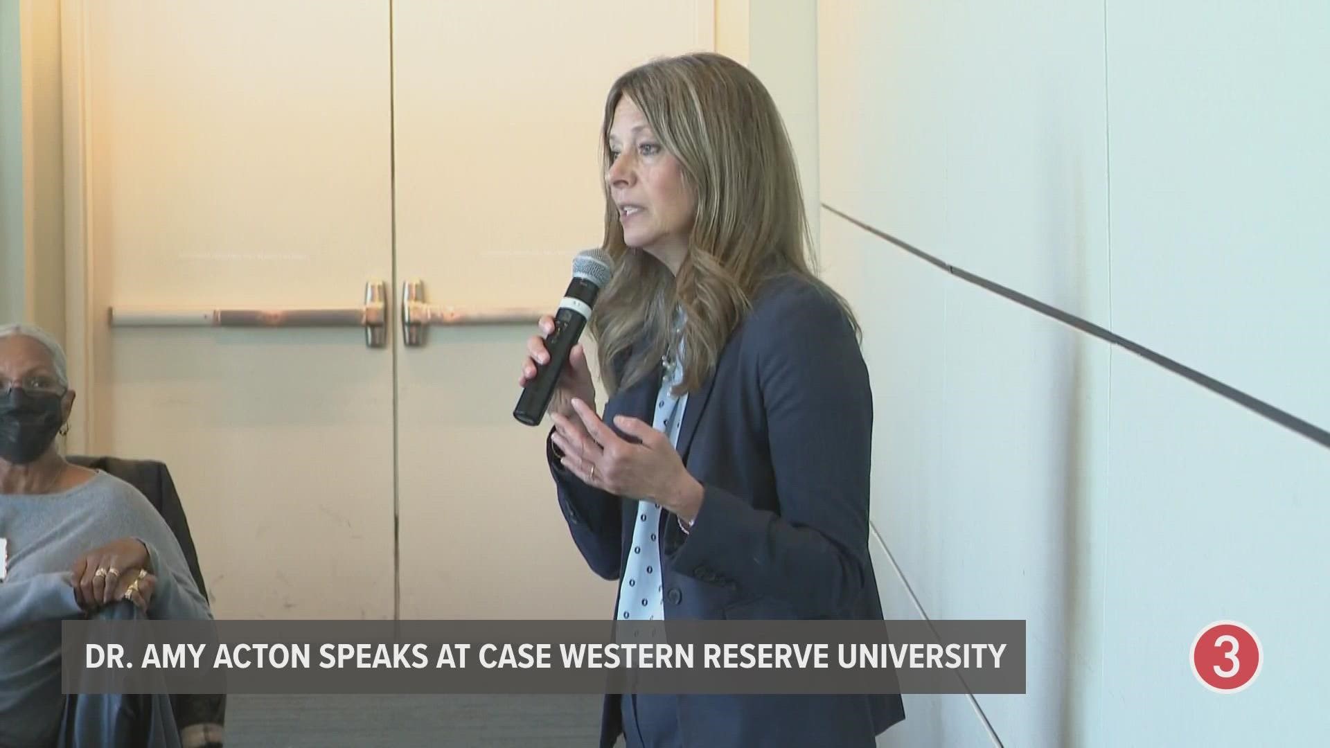 Dr. Amy Acton addresses future of COVID-19 pandemic | wkyc.com