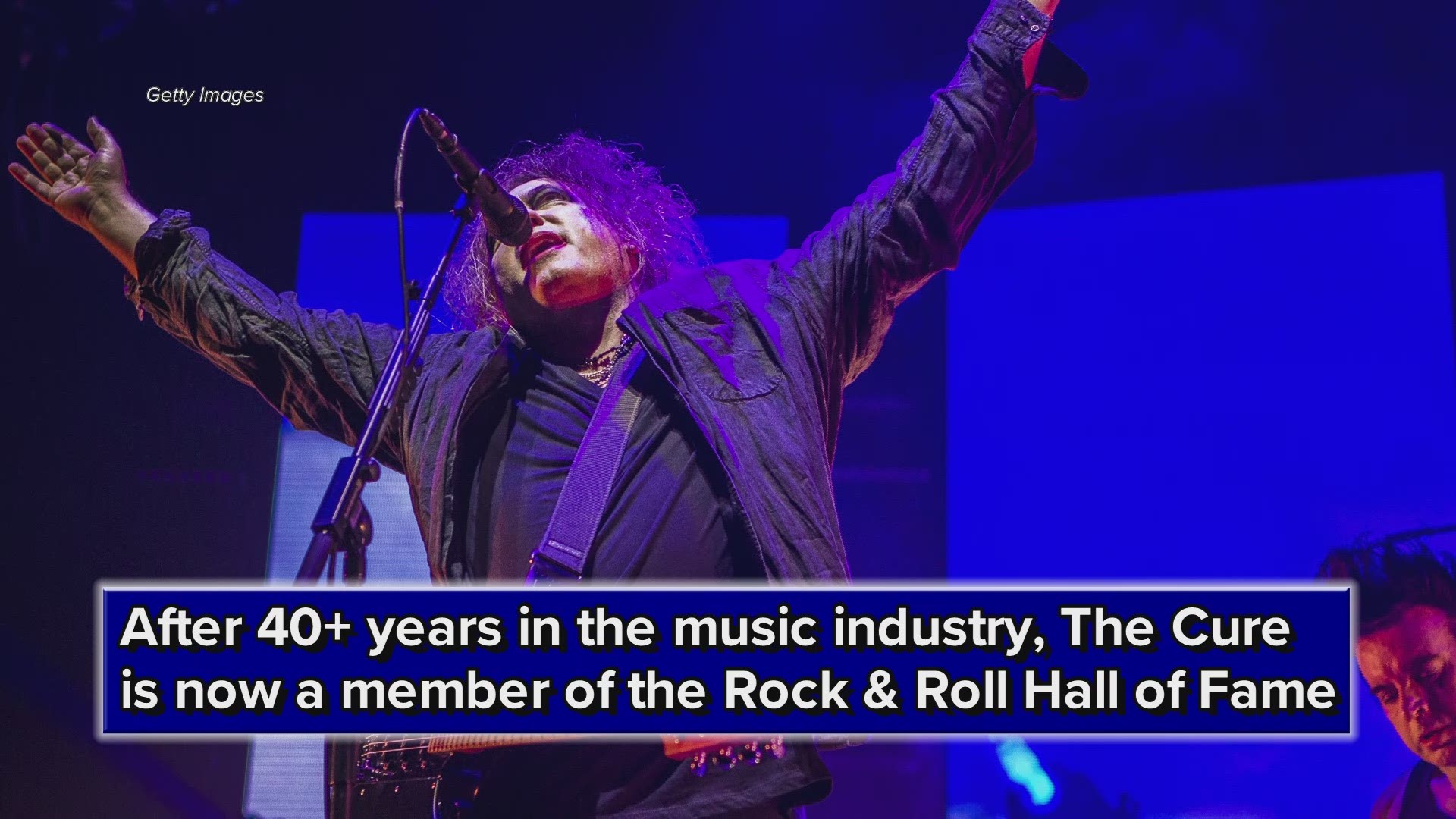 After 40 plus years in the music industry, The Cure is now in the Rock & Roll Hall of Fame