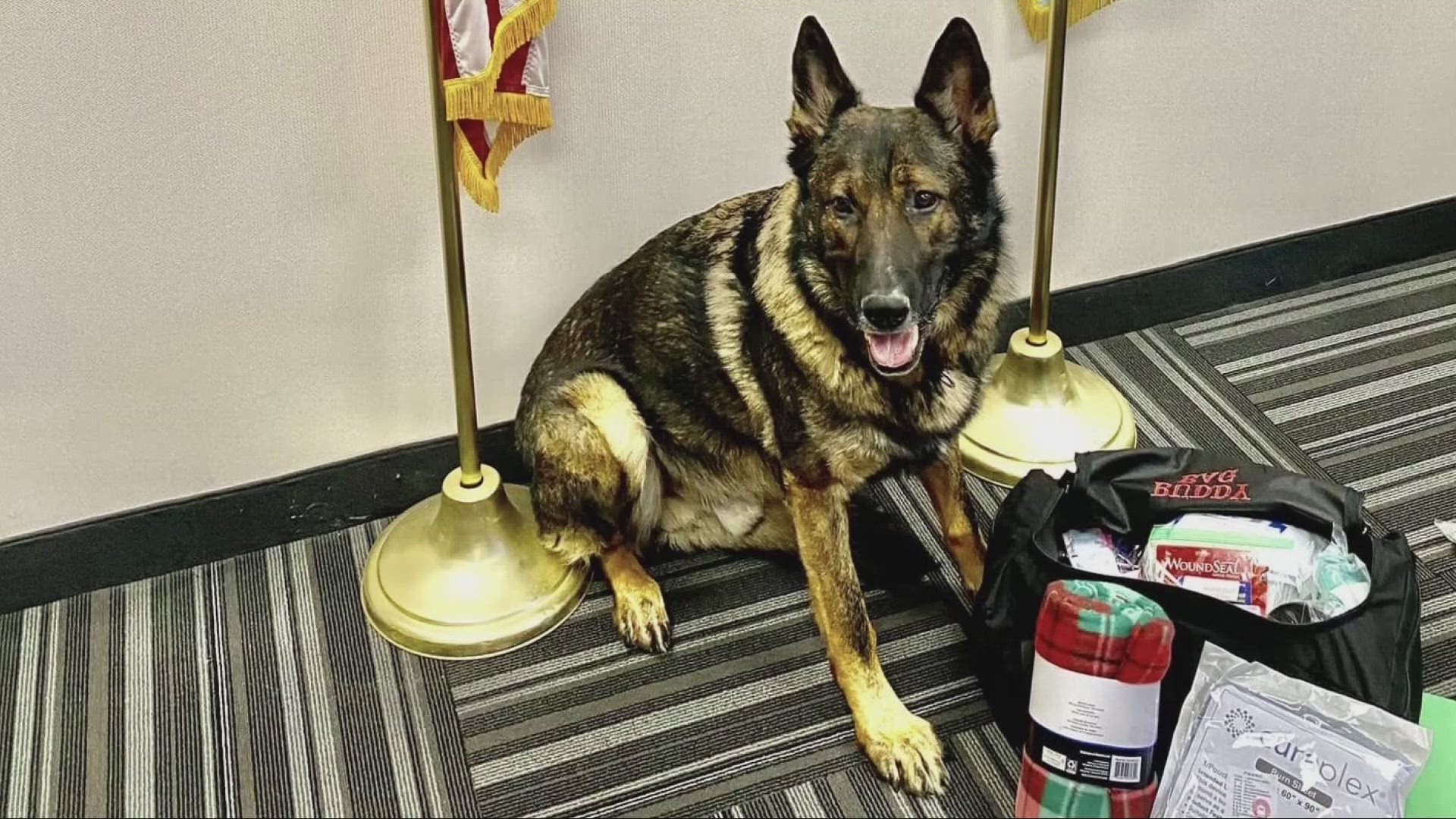 Ryan Kaetzel says turning in his beloved K-9 Bosco 'was the toughest thing he's ever had to do in his life.'