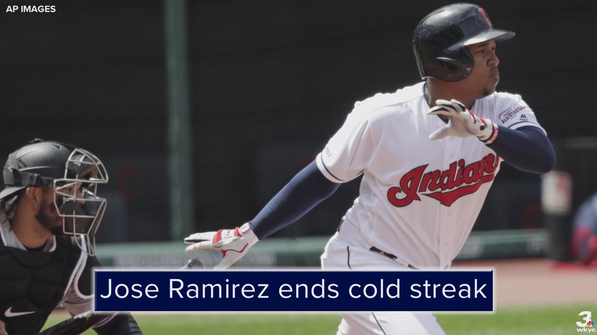 Jose Ramirez went 3-for-4 with a home run, a double and 4 RBIs in the Cleveland Indians' 6-2 win over the Miami Marlins.