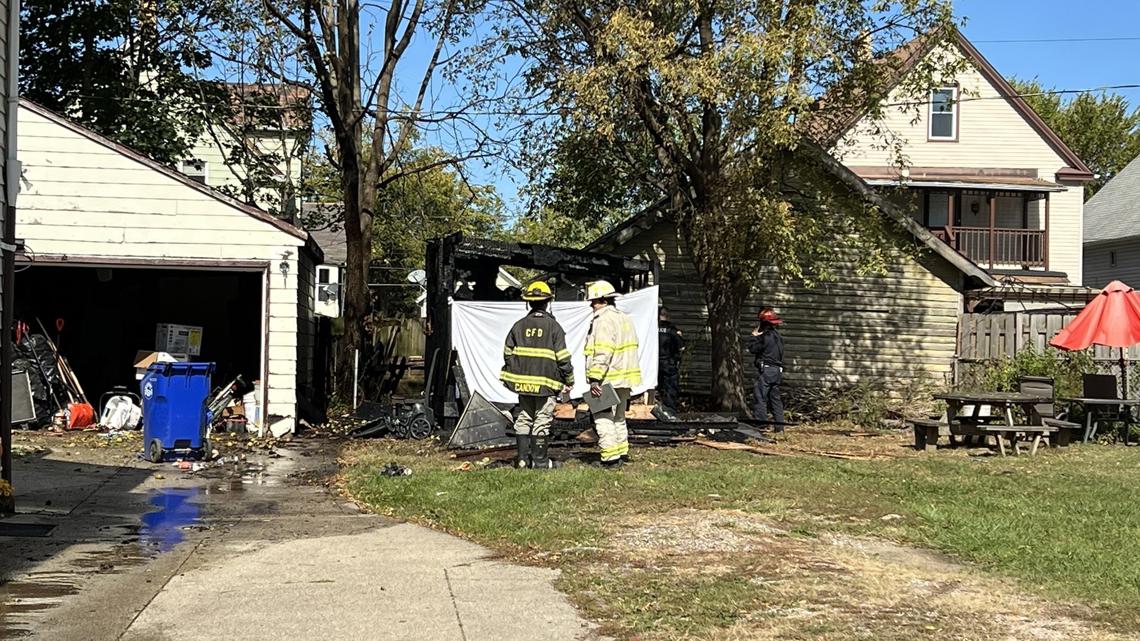 Elderly man found dead after Cleveland shed fire | wkyc.com