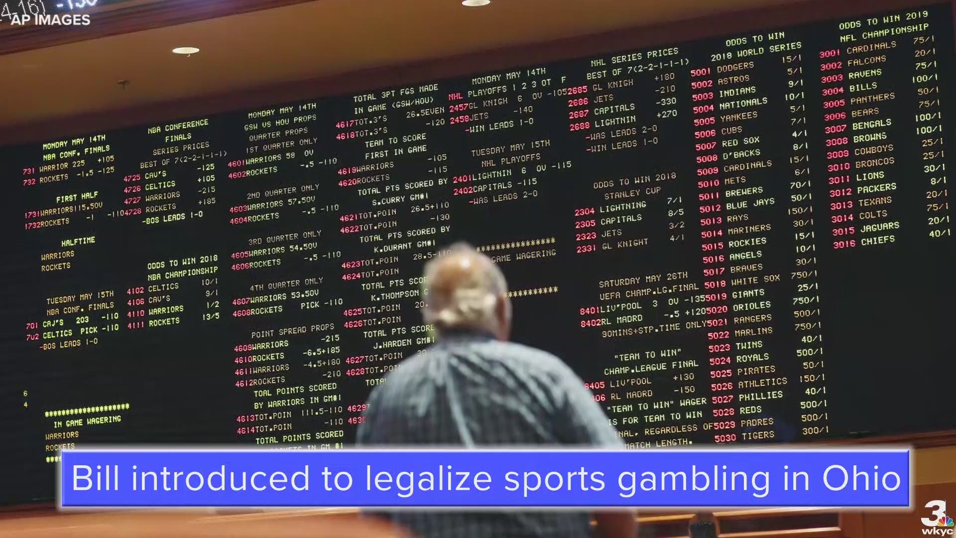 On Tuesday, State Representatives Dave Greenspan (R-Westlake) and Brigid Kelly (D-Cincinnati) introduced a bipartisan bill to create a Sports Gaming Advisory Board in Ohio, paving the way for legalized sports gambling in the state.