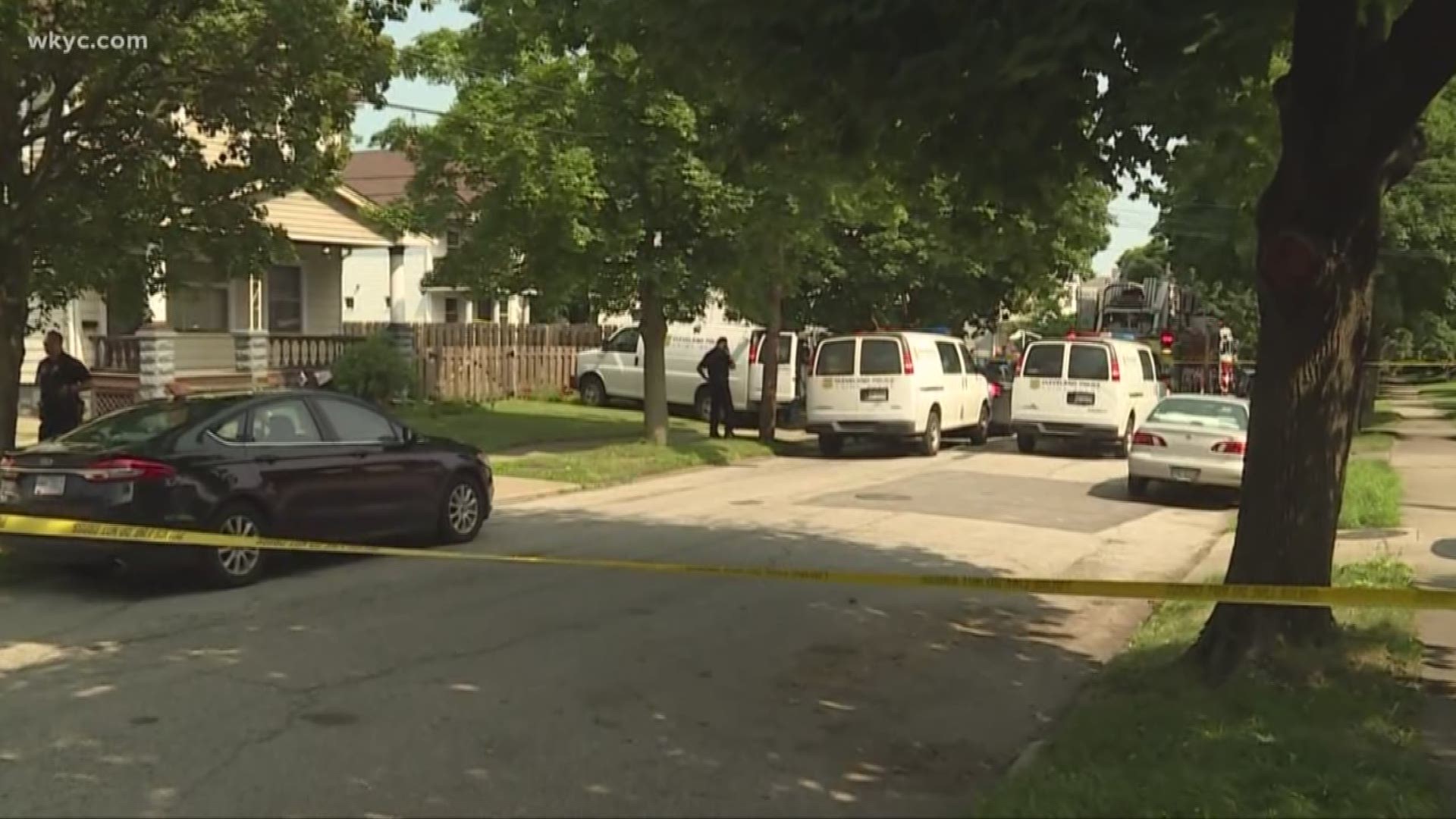 Police Chief Calvin D. Williams confirmed four people are dead following an incident in Cleveland's Slavic Village neighborhood Tuesday morning.