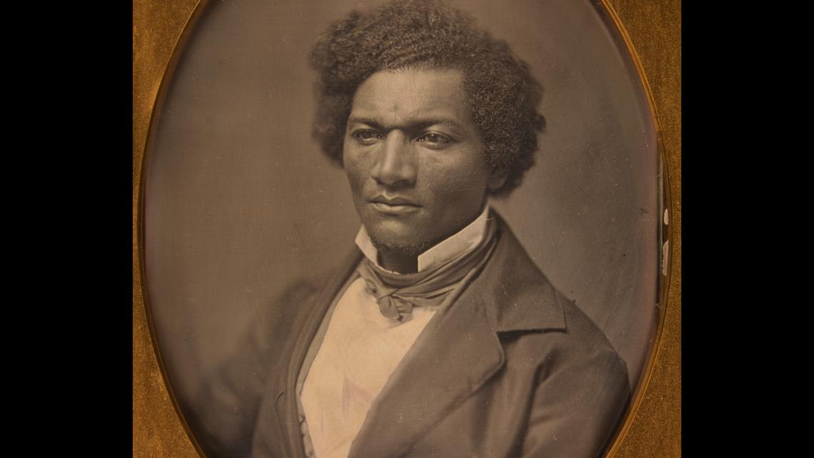 Hudson students bring Frederick Douglass' message to life | Leon Bibb: Then and Now