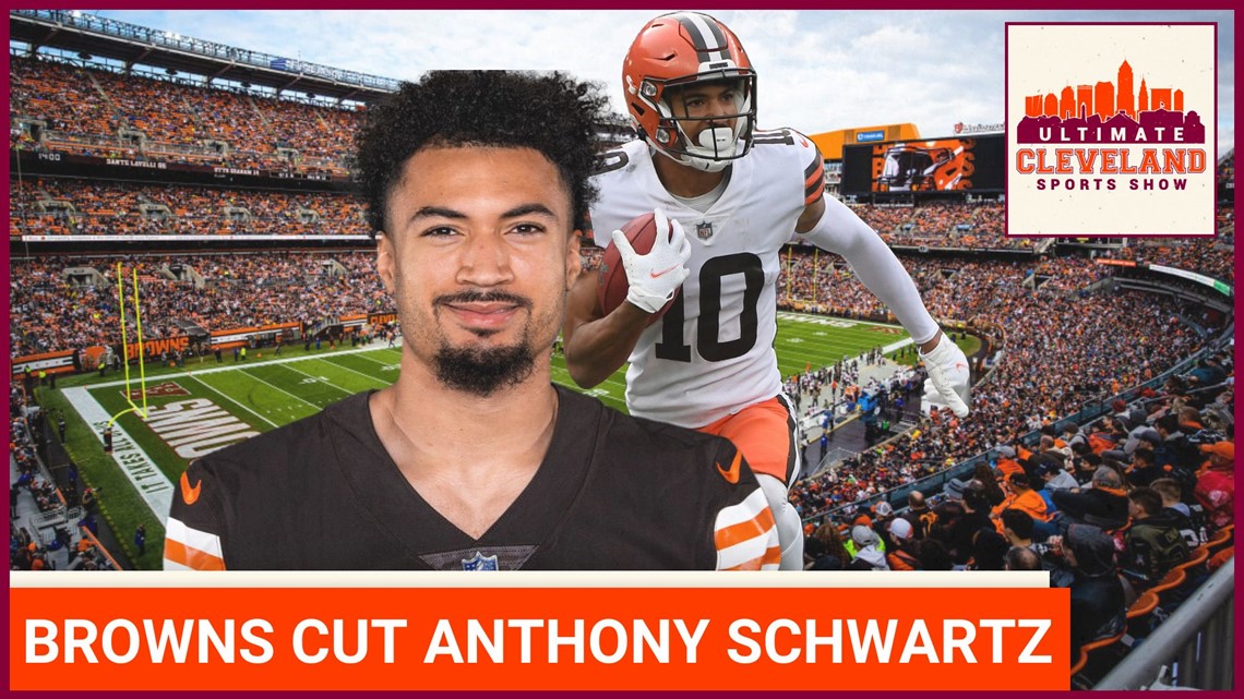 Cleveland Browns cut former 3rd-round WR Anthony Schwartz