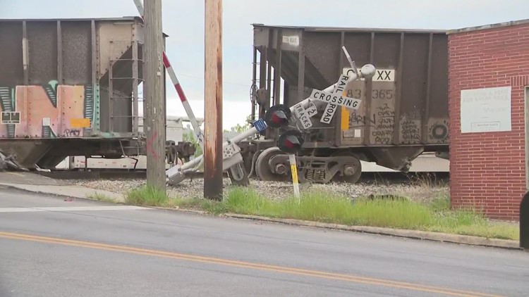 Train derailment in Medina County: Live from the scene