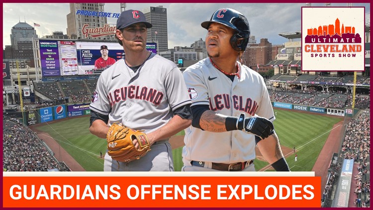 The Cleveland Guardians offensive explosion leads to 12-8 win over the Orioles | Win series 2-1
