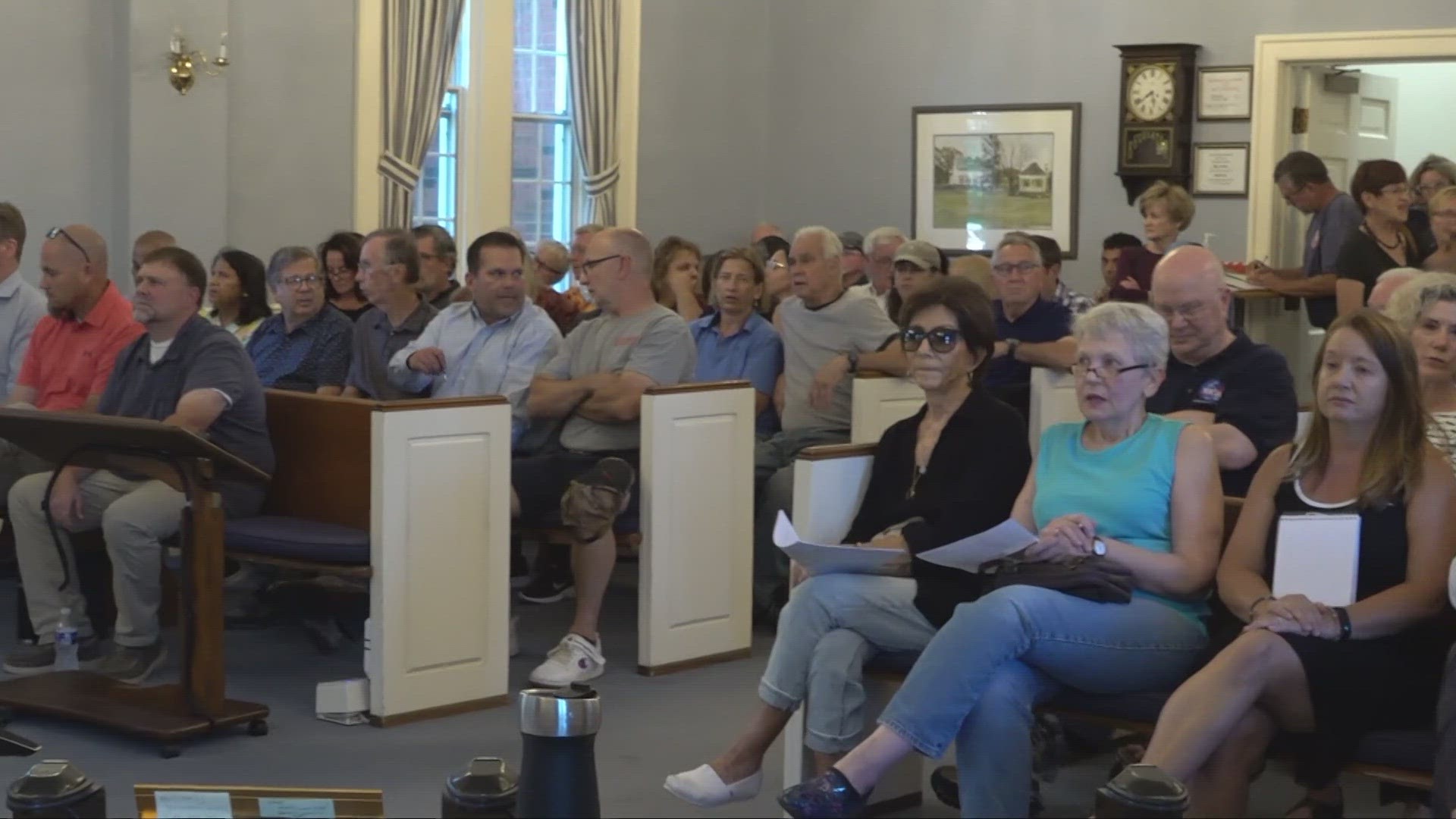 Dozens of concerned residents voiced their opinions during a heated special city council meeting on Thursday night.