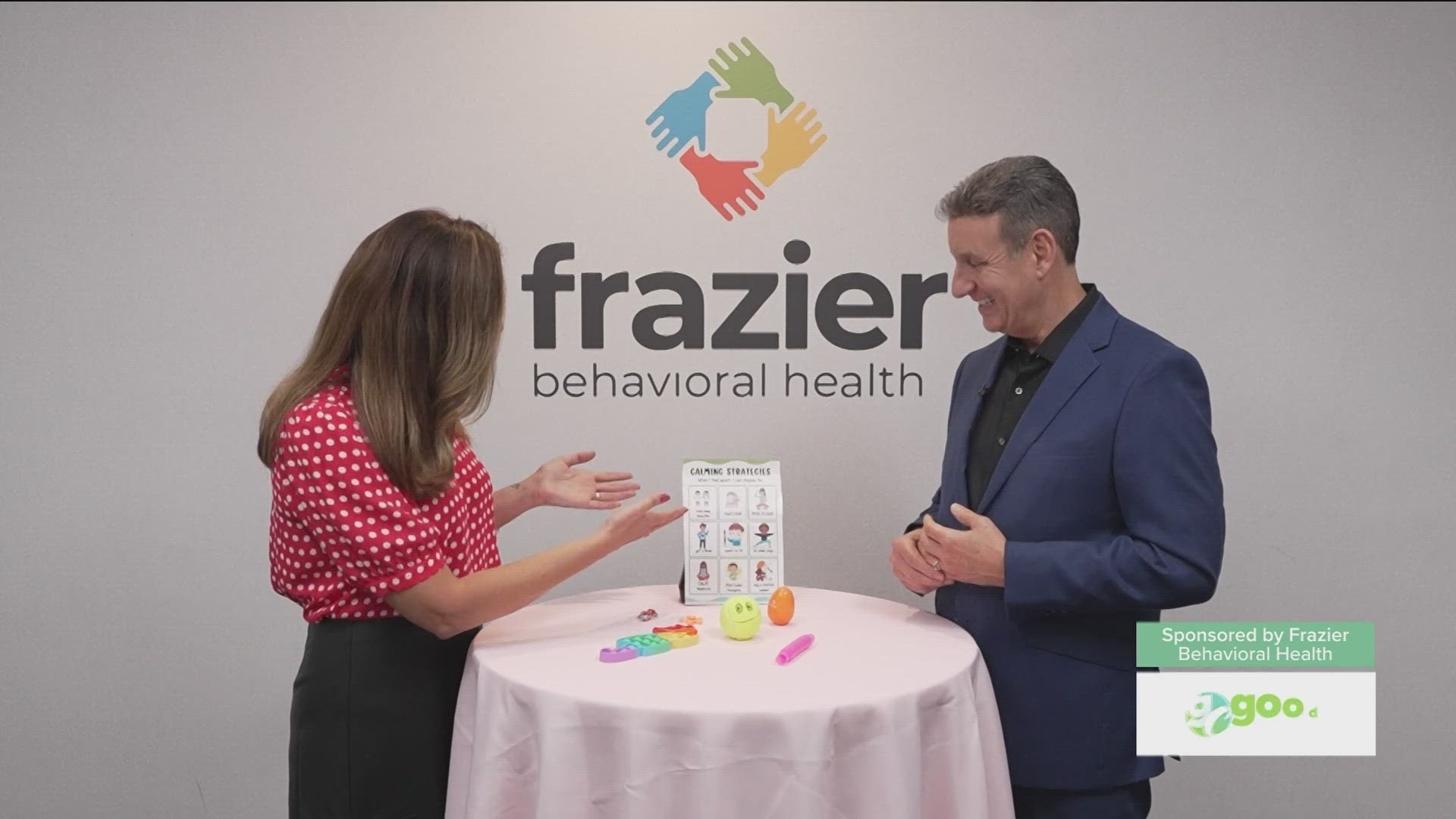 Joe talks with Alli Frazier about how you can teach young children the best ways to calm themselves down. Sponsored by: Frazier Behavioral Health