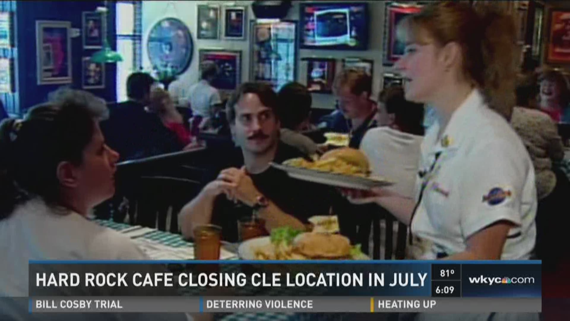 Hard Rock Cafe closing Cleveland location