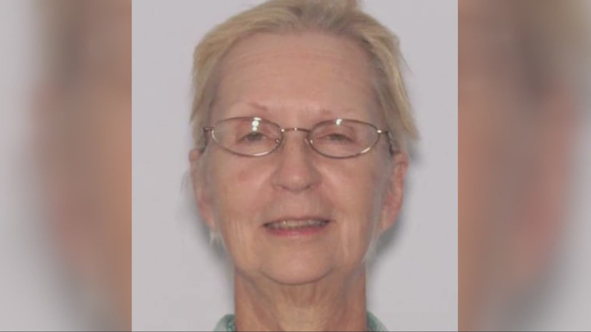 Susan Taylor, 76, has been missing from her 23-acre Thompson property since Friday.