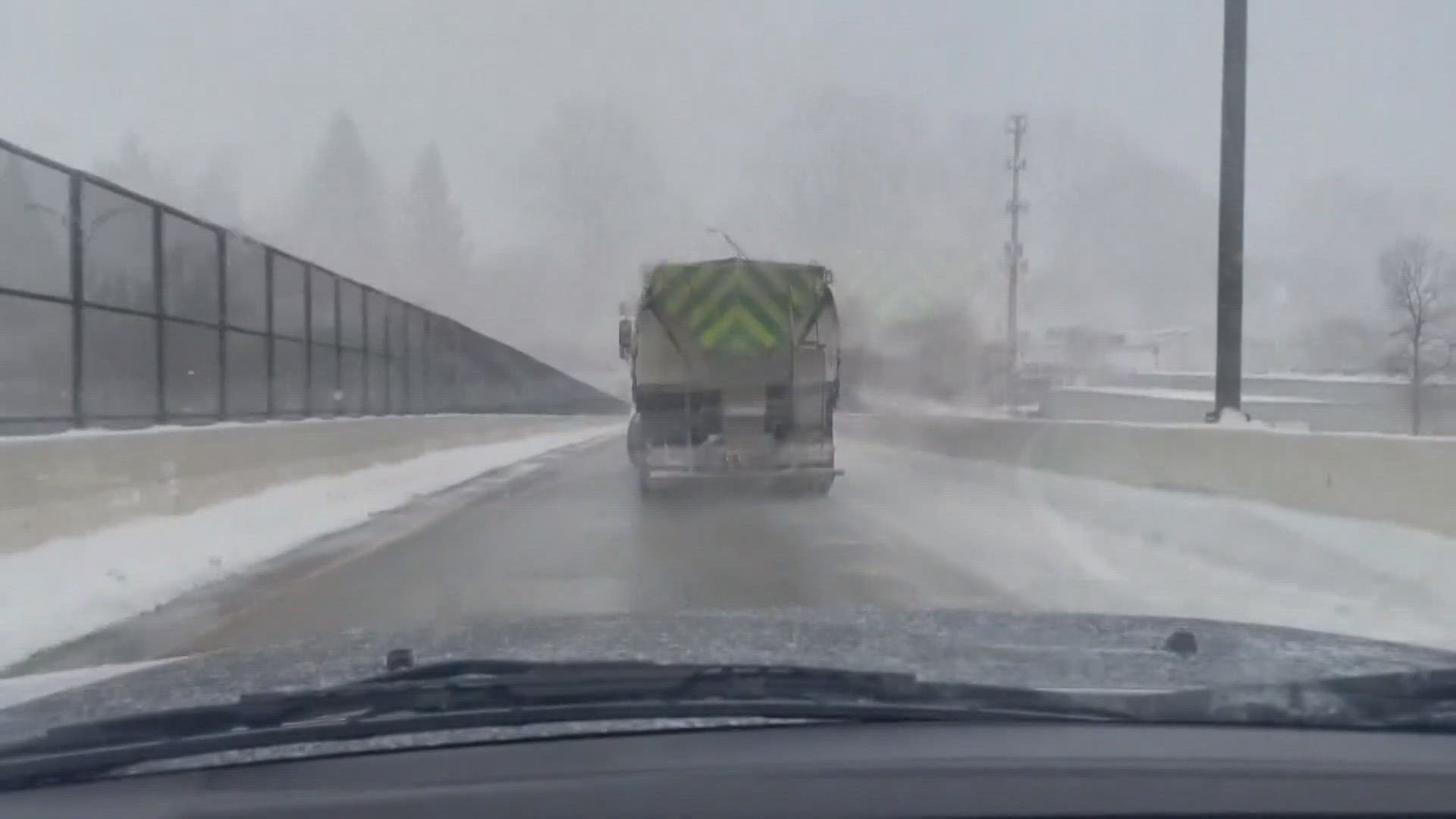 The city of Akron's tracker will show the last time a plow truck has been on a street, plus response levels, street priorities and parking ban information.