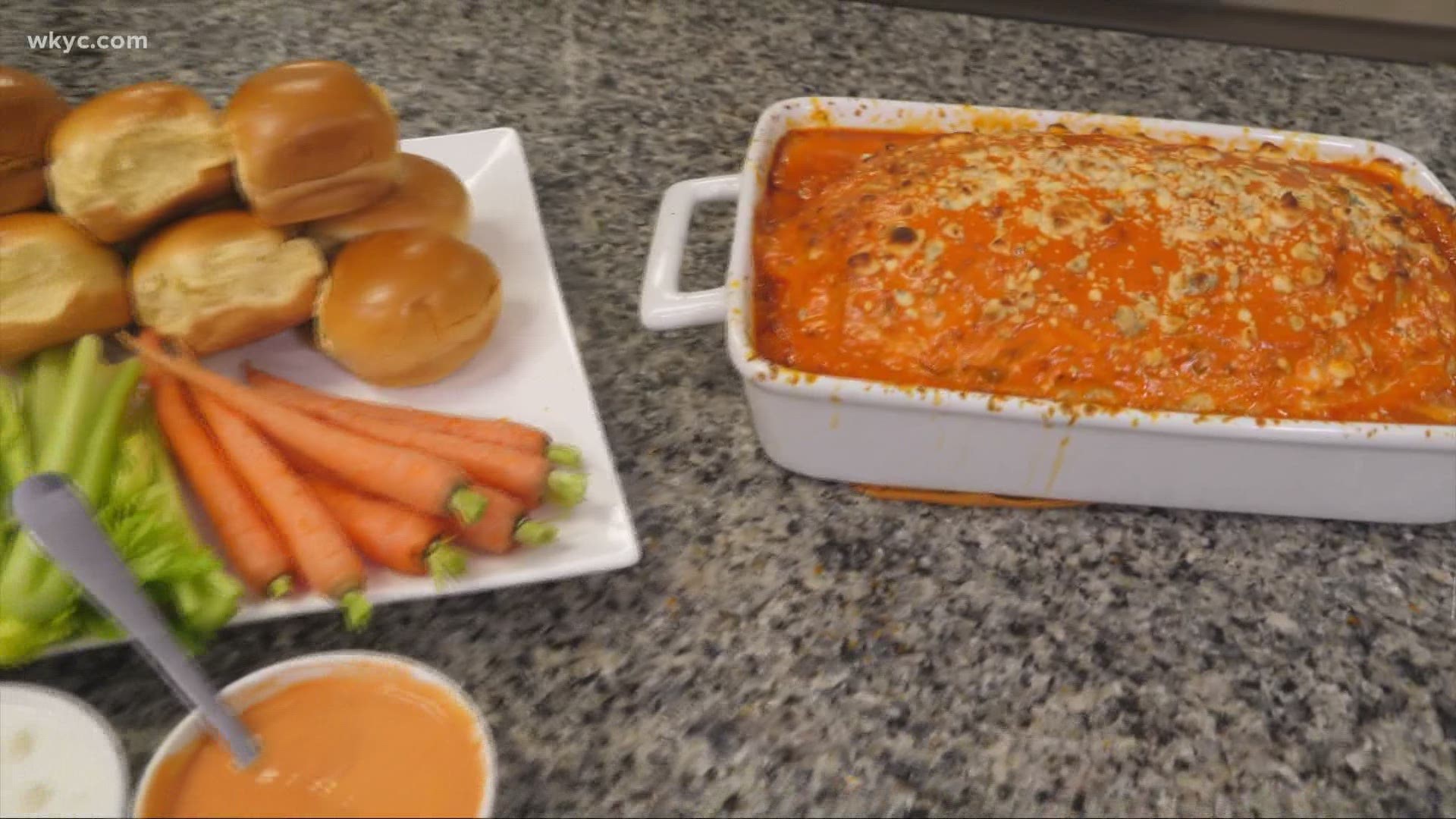 Feb. 5, 2021: Looking for something different to eat this Super Bowl Sunday? Here's a recipe for buffalo chicken meatloaf.