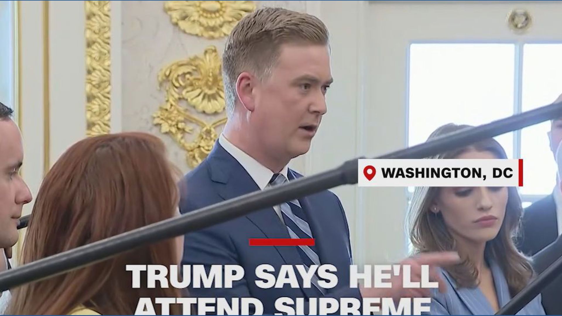 Trump says he'll attend Supreme Court arguments on birthright ...