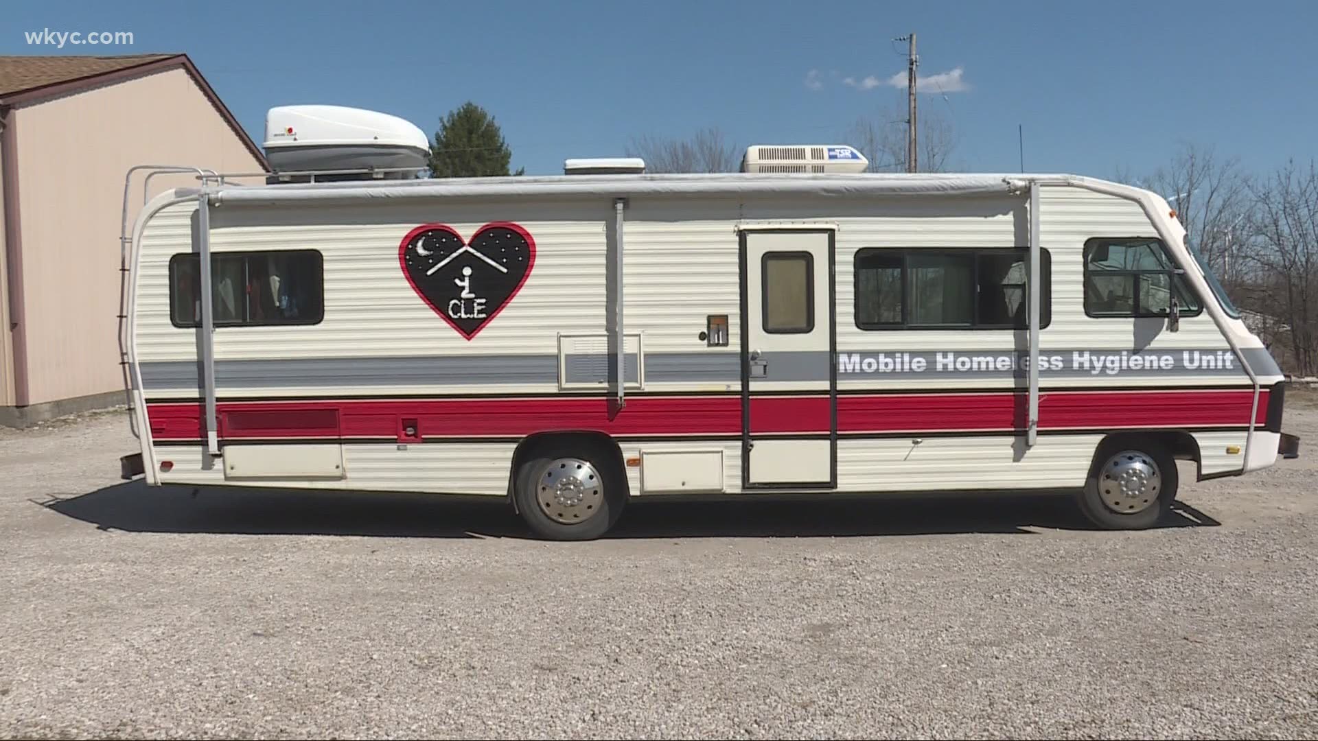 A new RV for Homeless Hook up CLE is going to make a difference starting next month. January Keaton has the details.