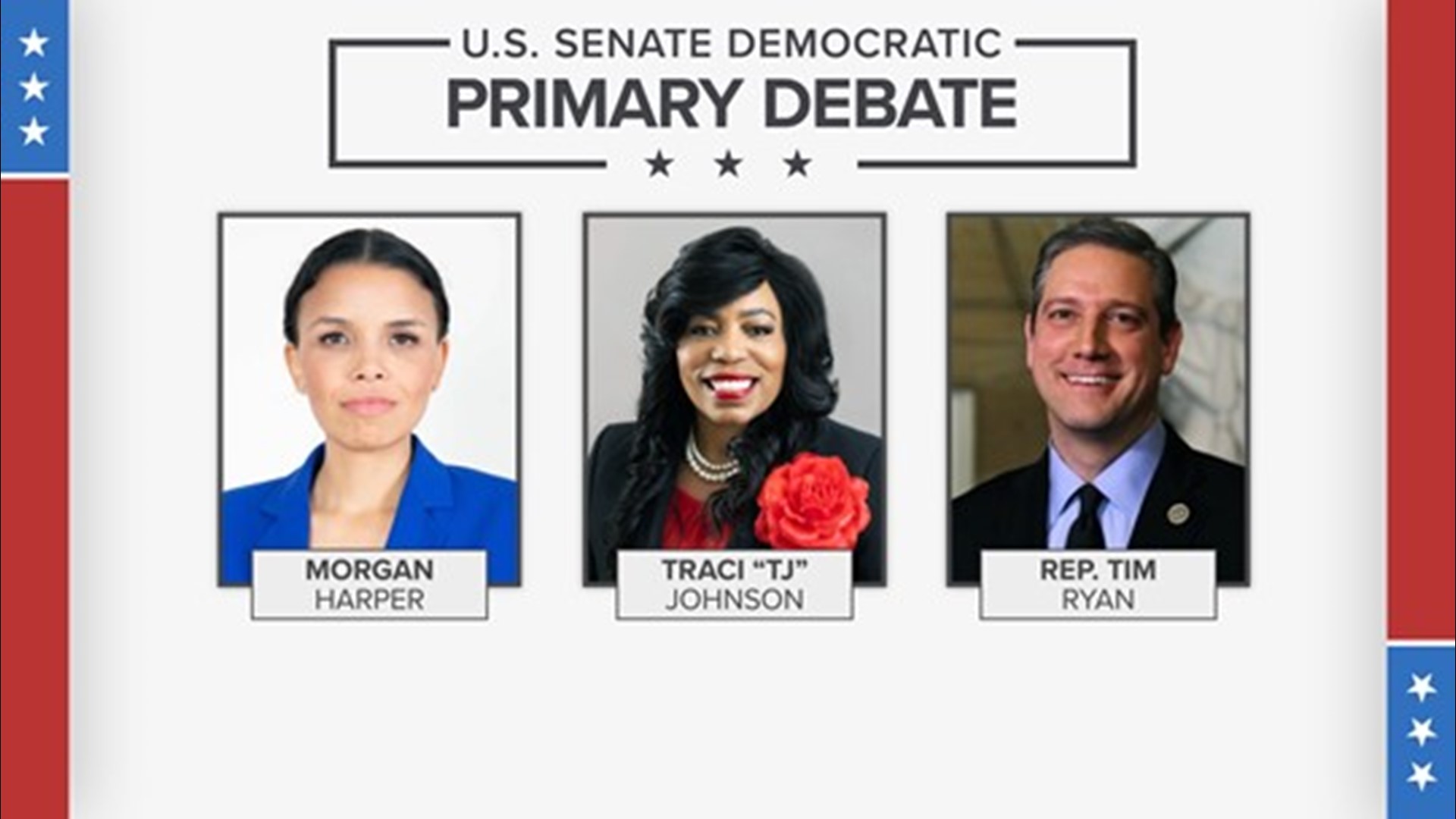 US Senate Democratic primary debate in Ohio Opening statements from