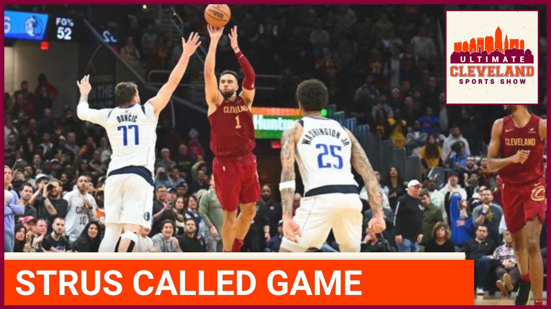 Max Strus became a hero in Cleveland for eternity in one night.

The Cleveland Cavaliers guard went 5-5 from 3 in the fourth quarter, including a 60-foot buzzer beat