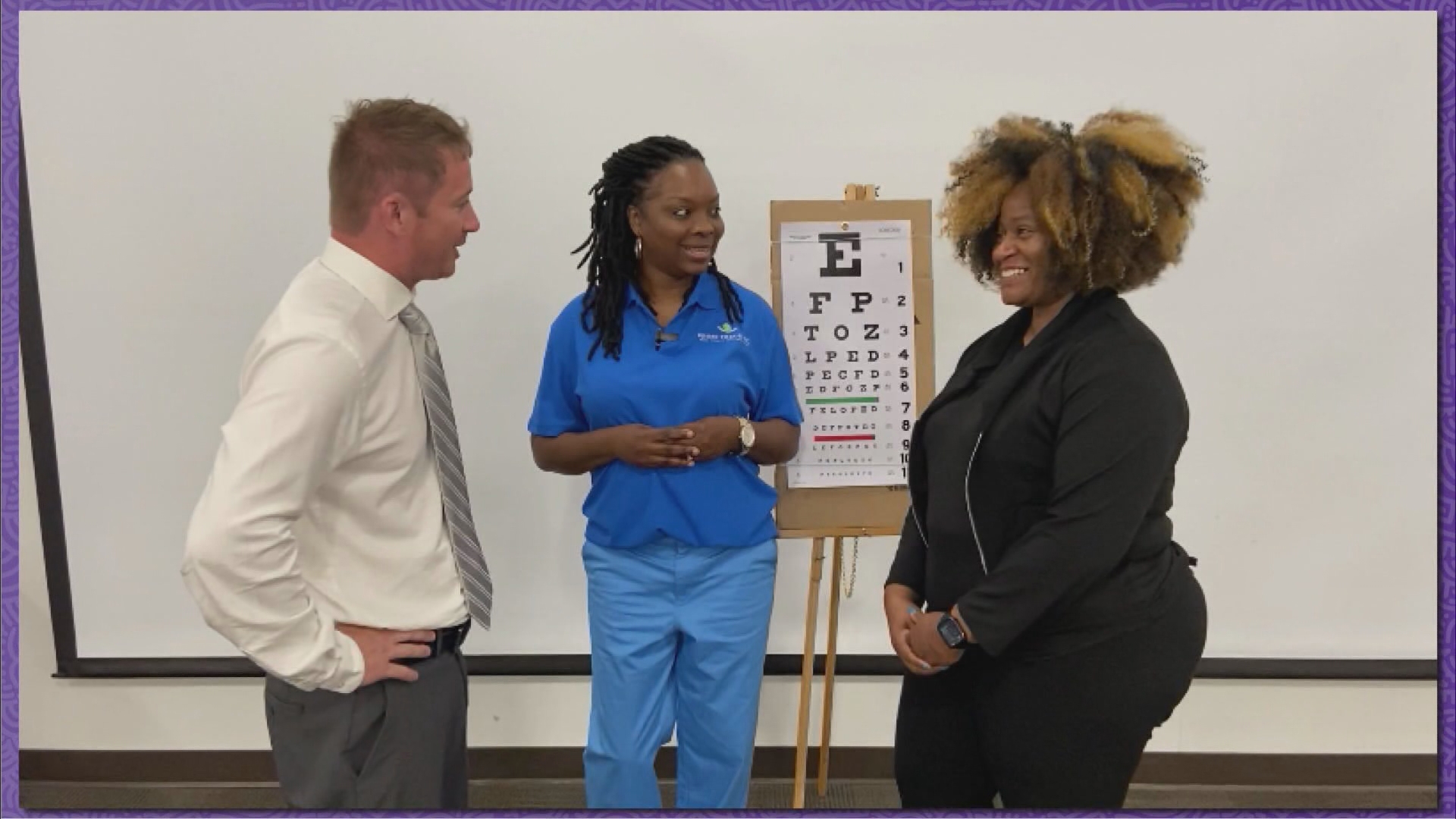 Christi Paul speaks to Daveda Hawkins, Executive Director of Prime Focus, Inc, and Dr. Stephen Sulyi, their Lead Optometrist, about the work they do.