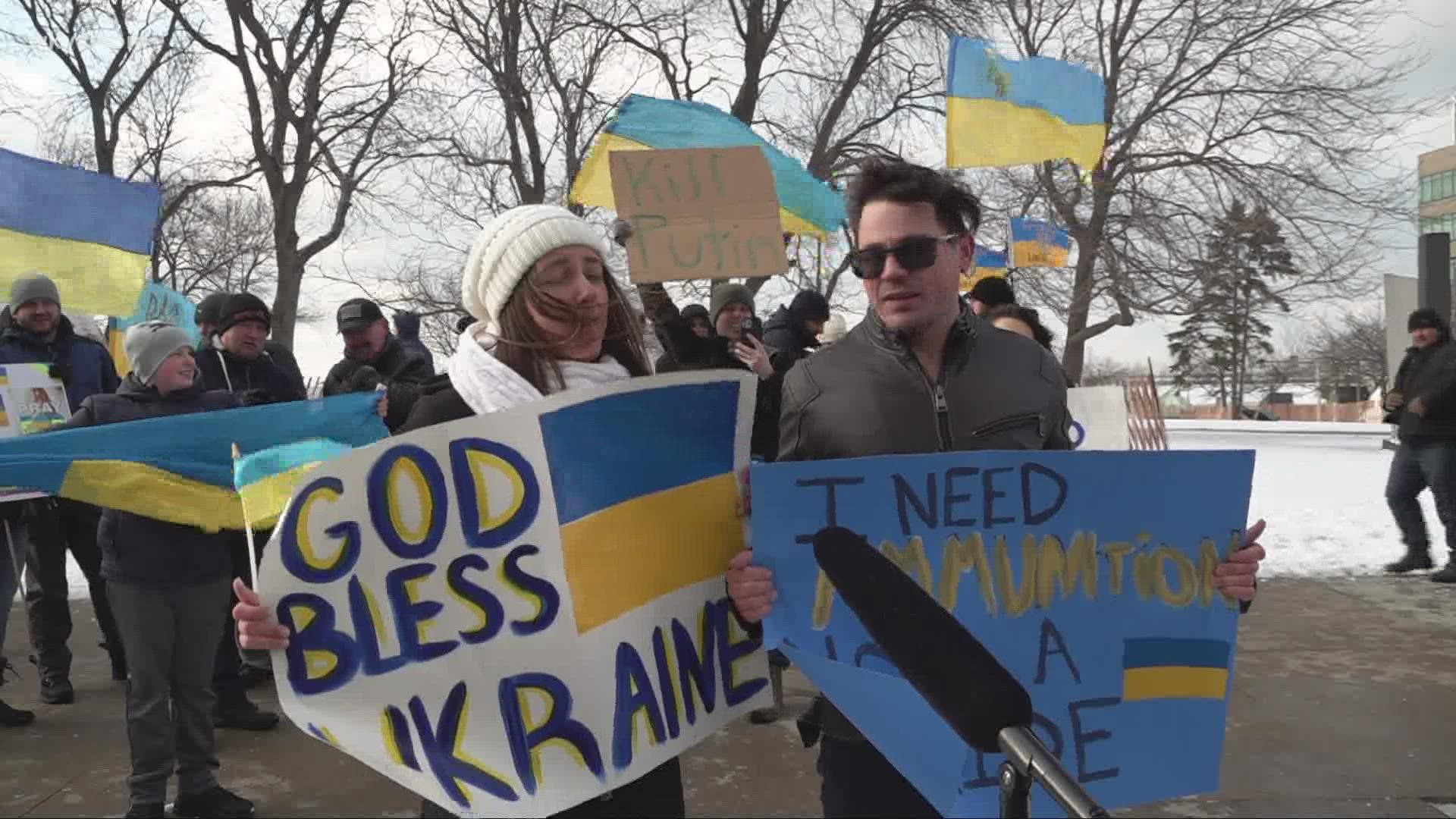 Northeast Ohio's Ukrainian population has been steadfast in its opposition to Russia's invasion of the country.