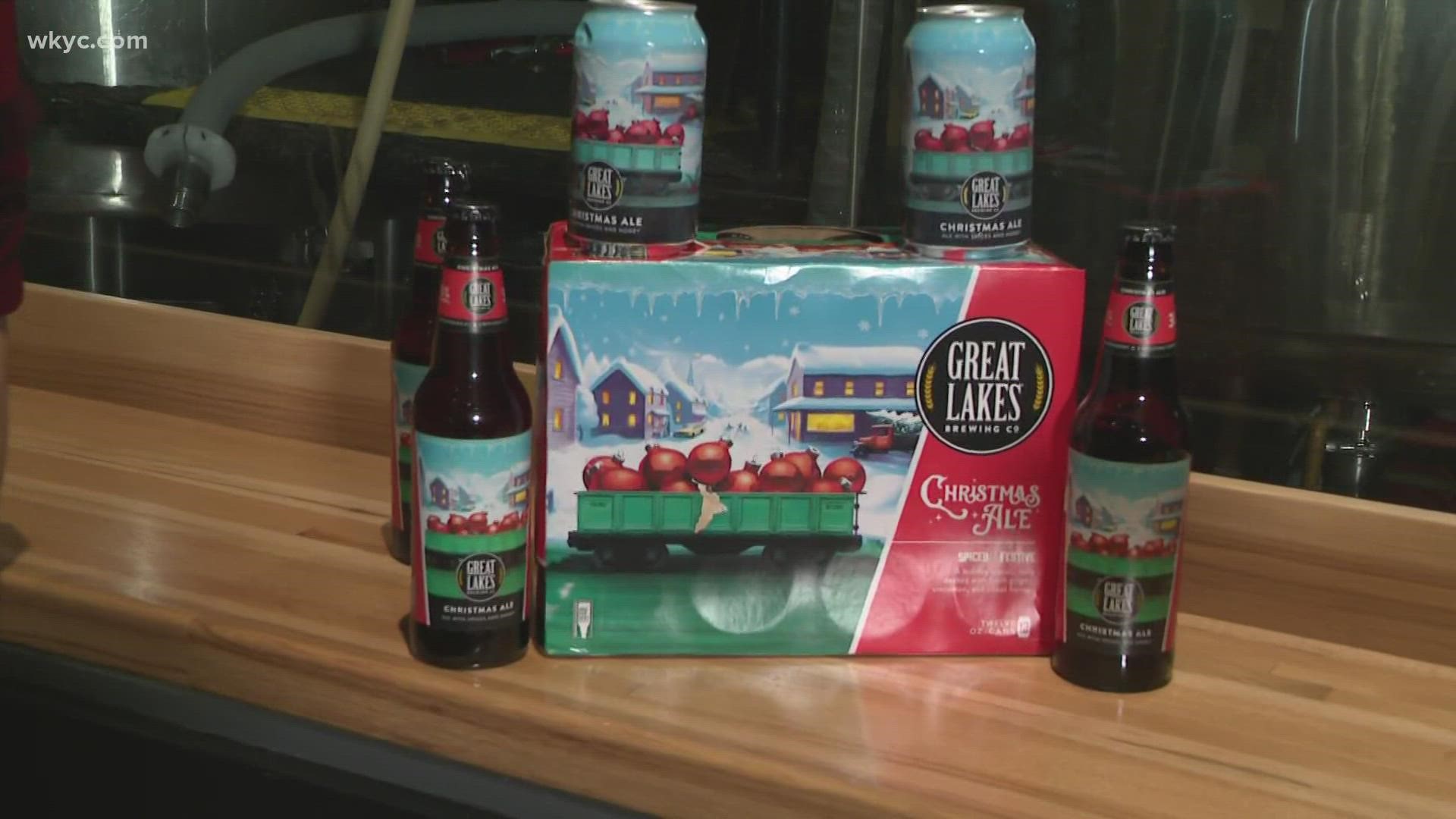It's back! The Great Lakes Brewing Company is tapping their Christmas Ale during a 'First Pour' event.