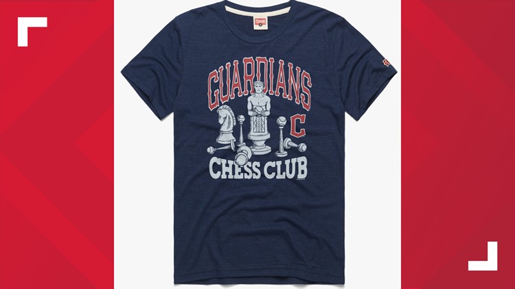 Guardians Chess Club  Retro Cleveland Guardians Charitable T-Shirt – HOMAGE