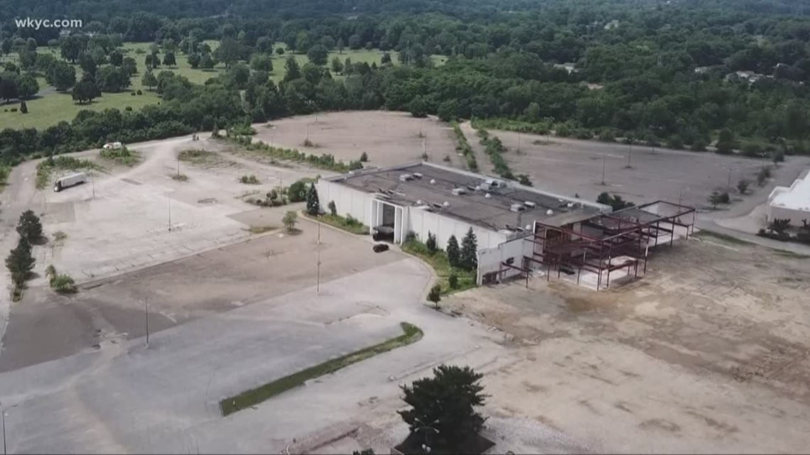 Amazon appears to be the company moving into Rolling Acres Mall site in