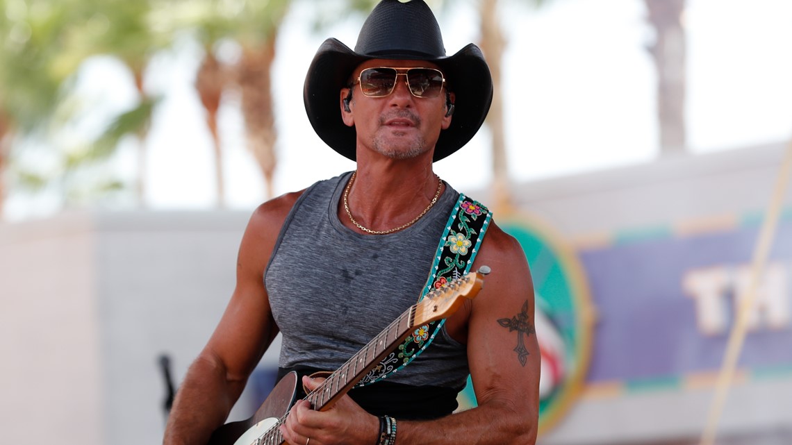 When is Tim McGraw coming to Blossom Music Center?