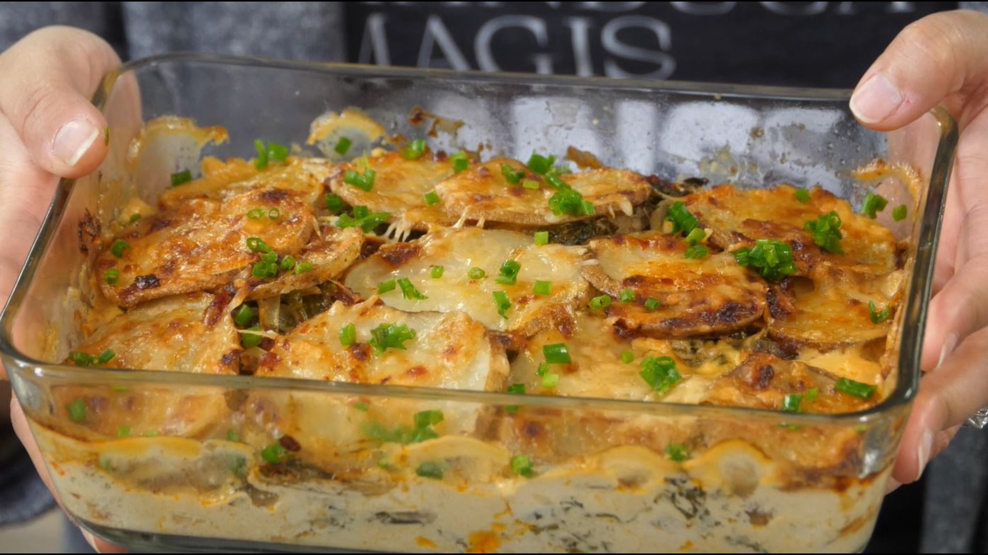 Jan. 29, 2021: Everyone loves potatoes, right? Cleveland Central Kitchen is cooking up a harissa-spiced potato gratin to warm you up for 'Comfort Food Friday.'