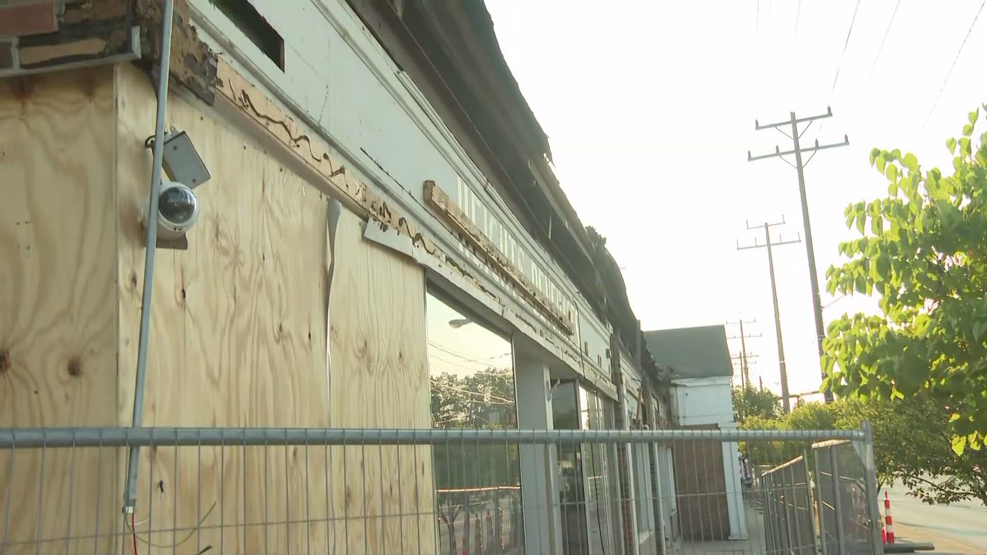 The partial collapse of the building on Mayfield Road is the second in Cleveland Heights over the course of a month.