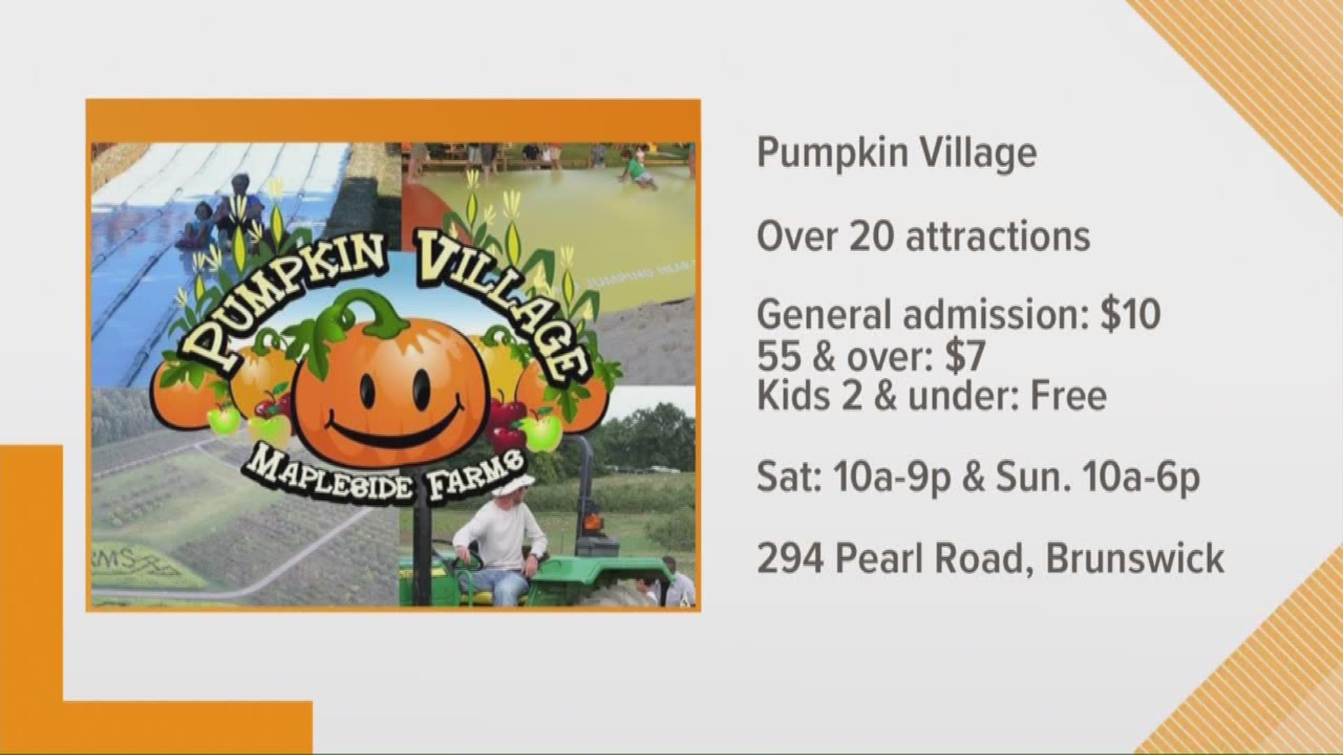 Pumpkin village at Mapleside Farms kicks off this weekend