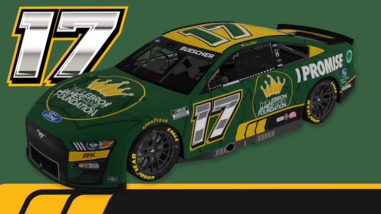 LeBron James Family Foundation to be featured on NASCAR car during Michigan race