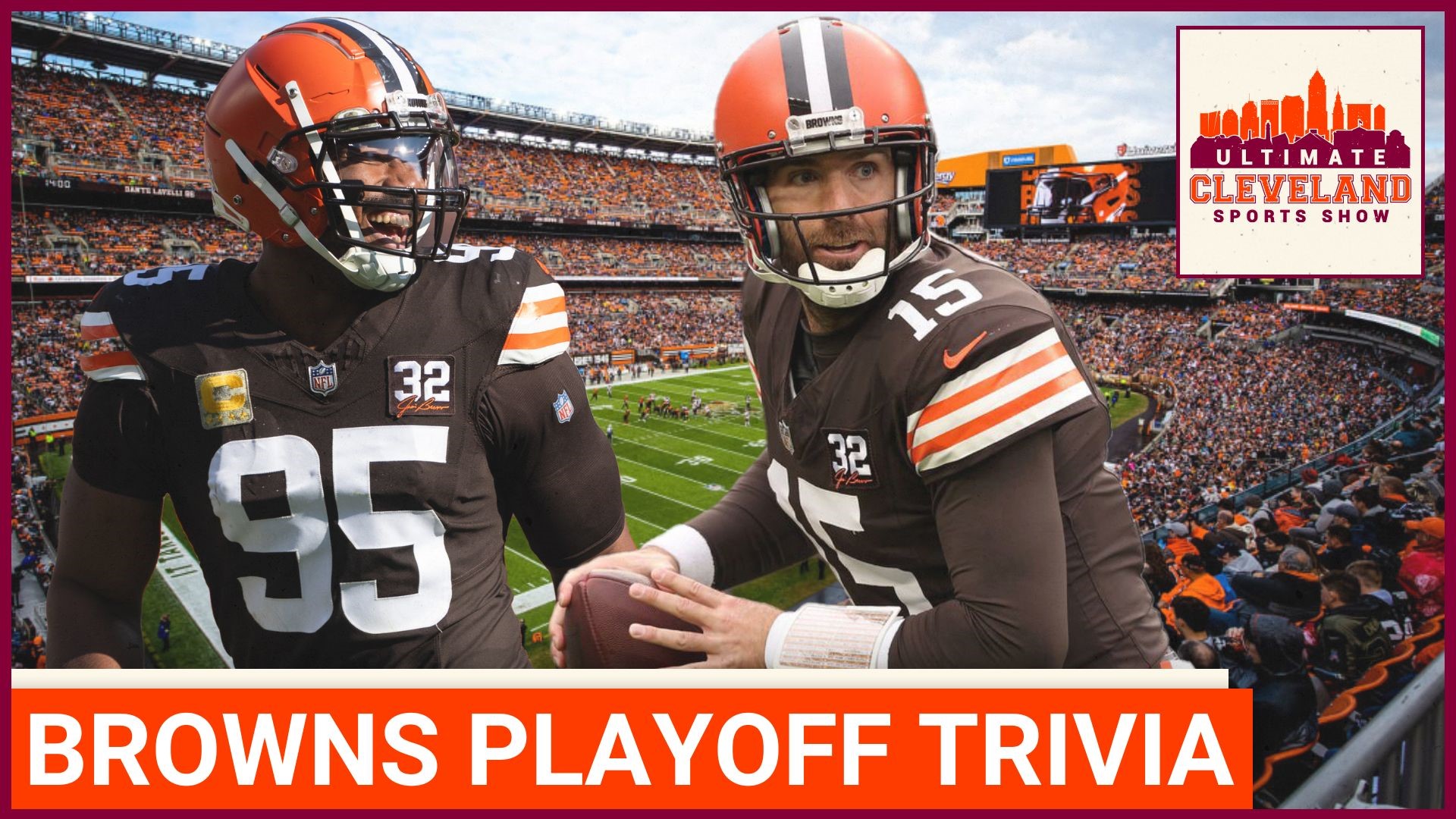 UCSS plays Cleveland Browns playoff trivia | Who holds the Browns single-game playoff passing yards record?