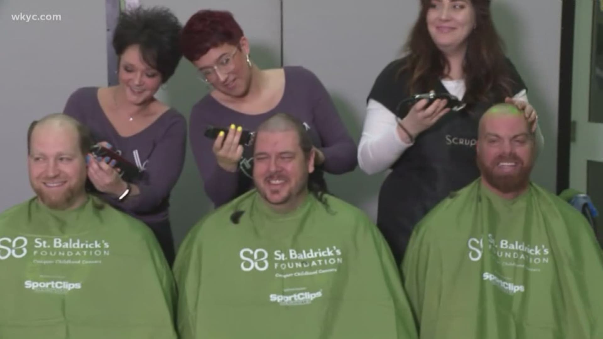 March 8, 2019: Ready for a new look? How about going bald to help the fight against cancer? That's right! St. Baldrick's is back for another year.