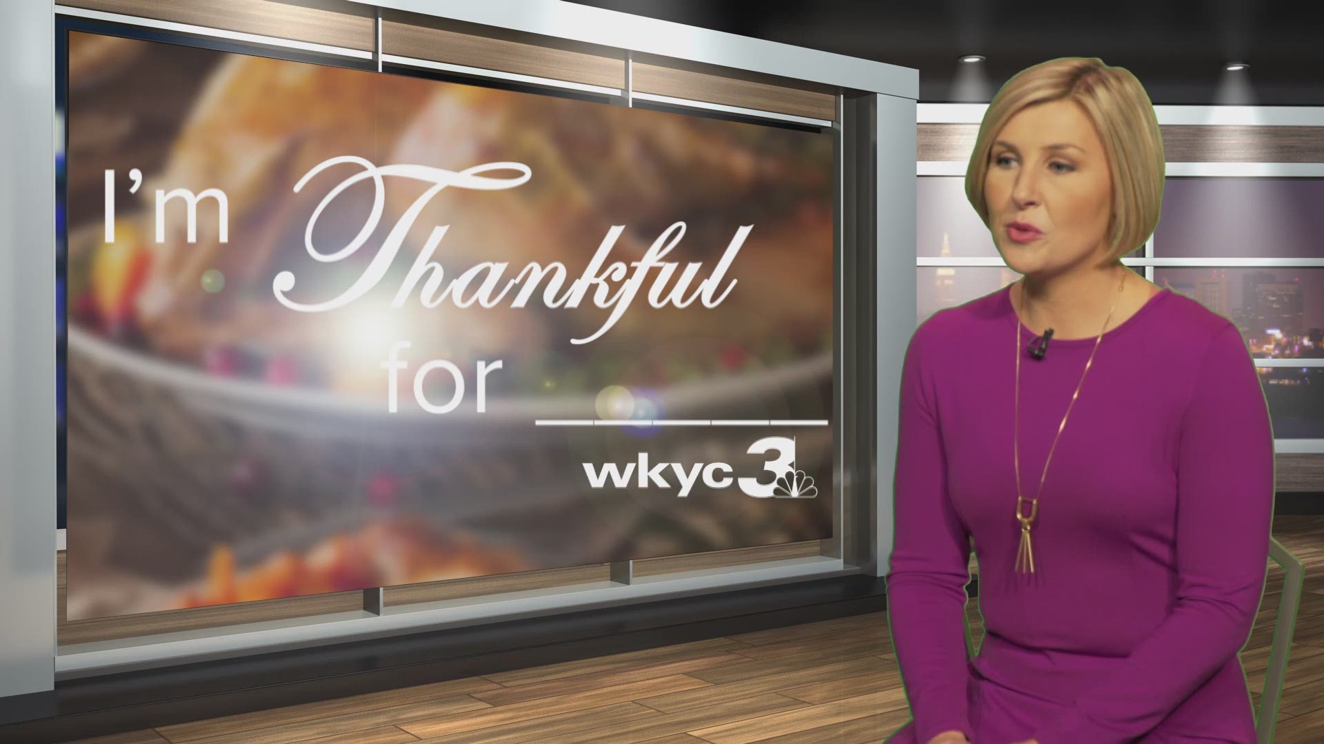 Happy Thanksgiving from WKYC and Sara Shookman