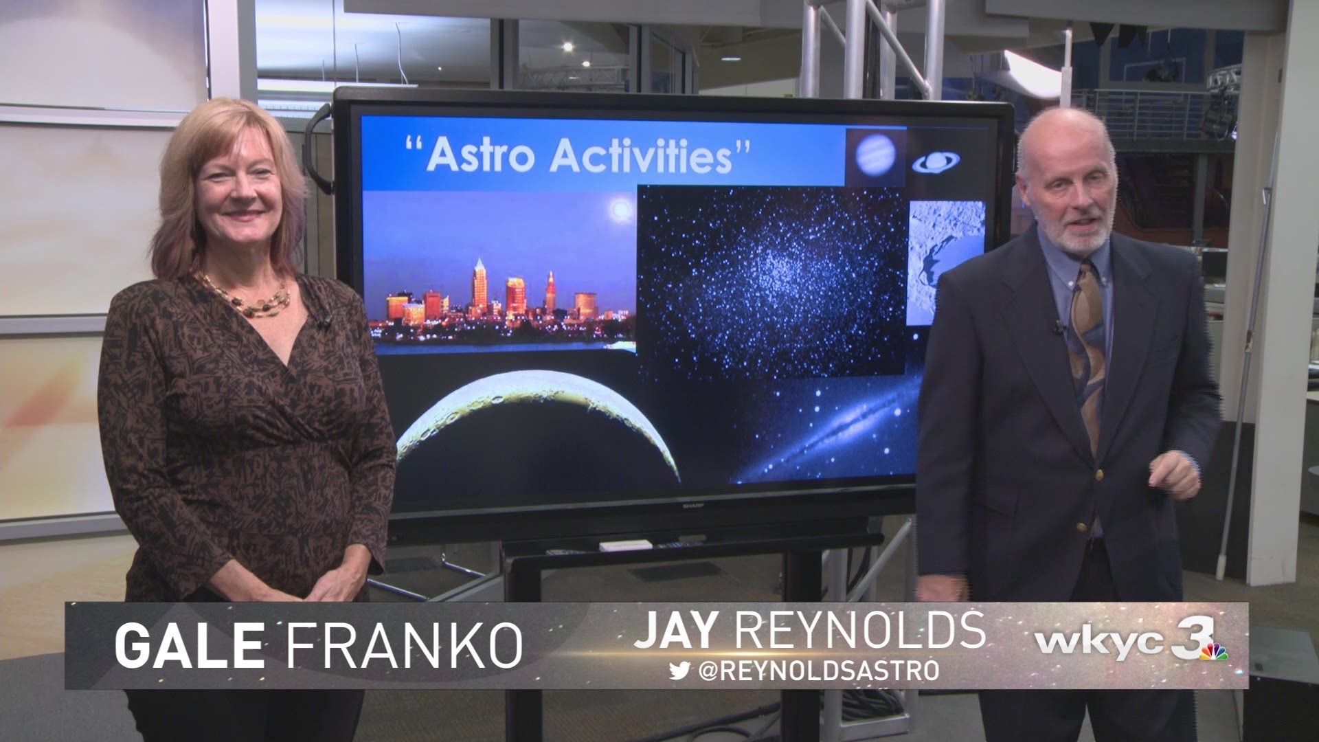 CSU Research Astronomer Jay Reynolds (@reynoldsastro) and Gale Franko from the Cuyahoga Astronomical Association share the family fun events you can participate in this month of October on "In the Sky." #3weather