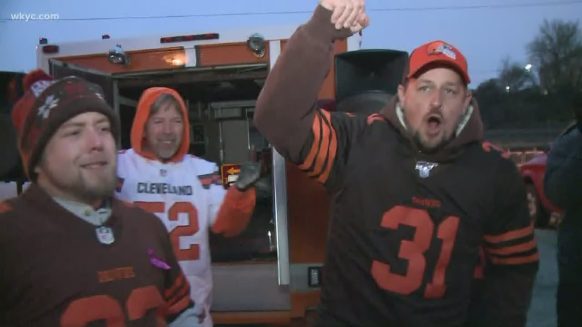 Browns V. Dolphins: Muni Lot Check In