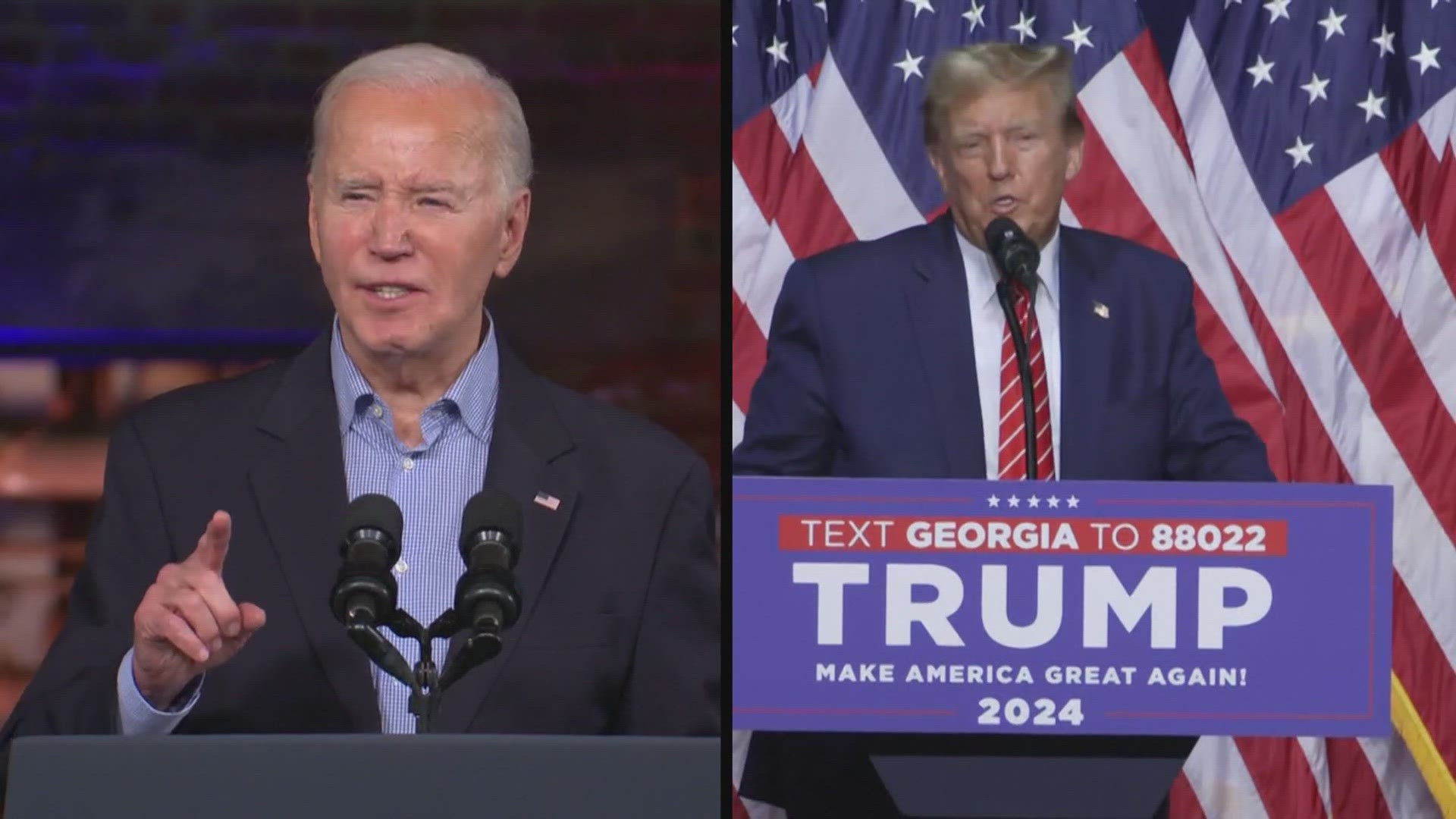 Both Biden and Trump are hoping to clinch their parties' presidential nominations with dominant victories in a slate of state primaries on Tuesday.