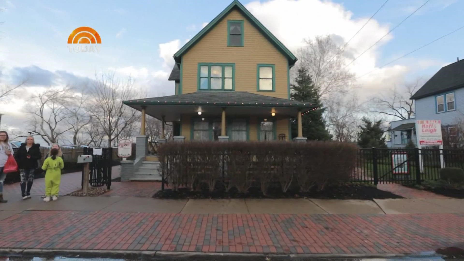The TODAY show is in Cleveland to shine a national spotlight on the house from 'A Christmas Story' as the iconic property is up for sale.