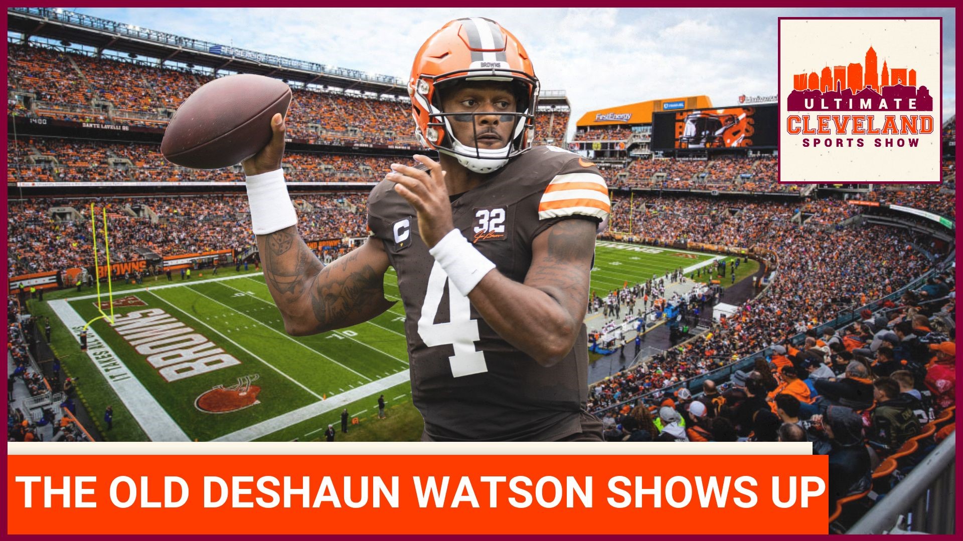 Deshaun Watson has 2 TD passes in Browns' 27-3 win