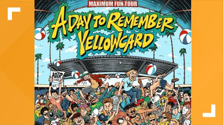A Day To Remember, Yellowcard coming to Blossom Music Center