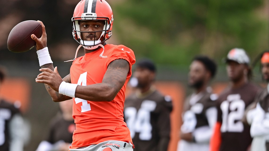 Update: Browns' Deshaun Watson now suspended for Buffalo Bills matchup